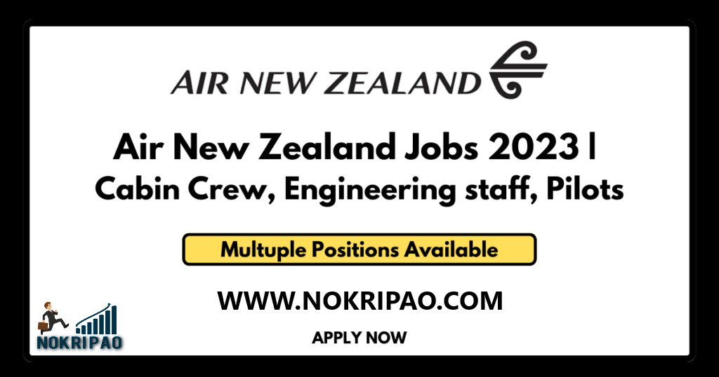 Air New Zealand Jobs 2023