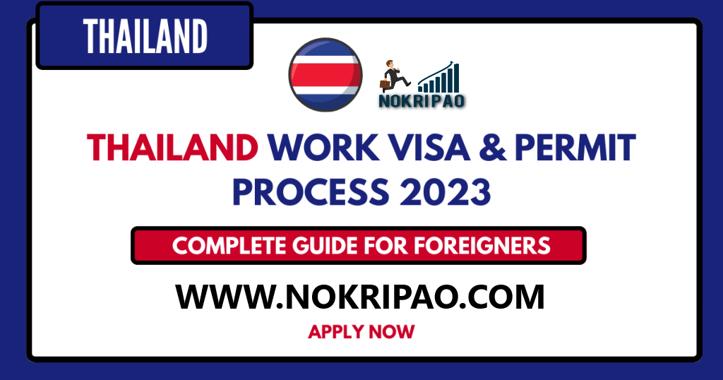 Foreign Job Opportunities in Thailand with Thai Work Visa in 2023
