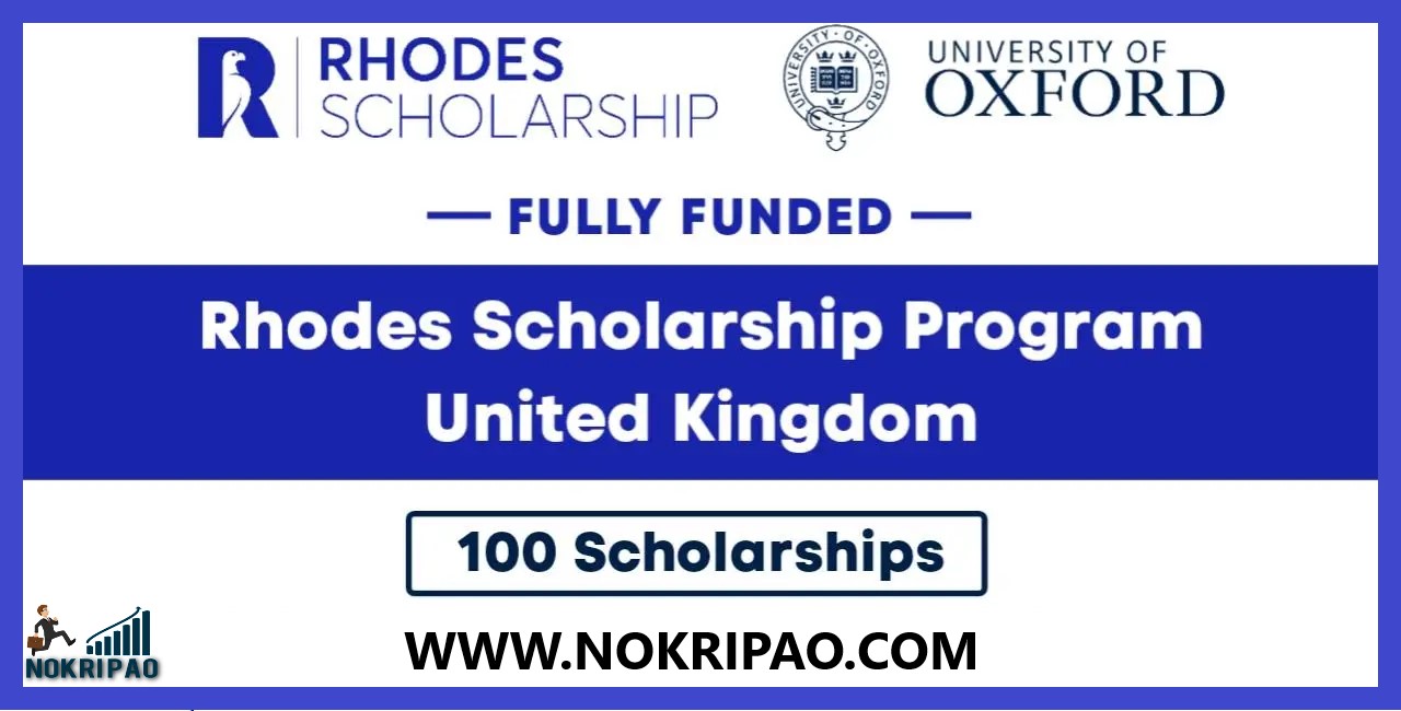 Rhodes Scholarship Program 2024 in UK (Fully Funded)