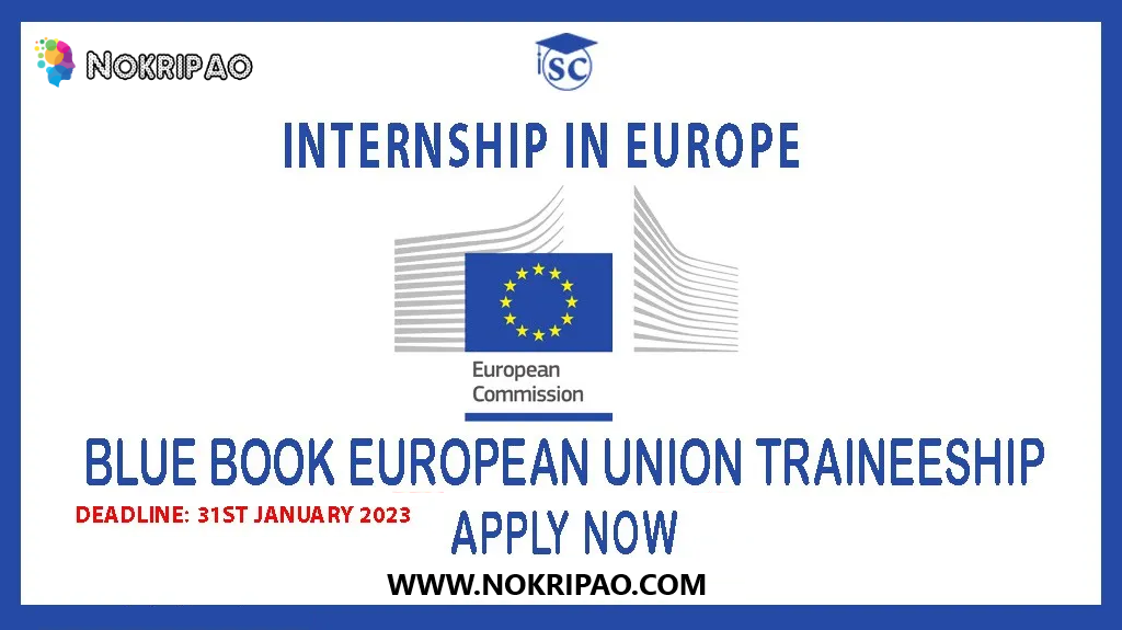 European Union Blue Book Traineeships Program 2023 (Fully Funded)