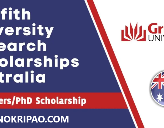 Griffith University Research Scholarships for International Students 2023-24 in Australia (Fully Funded)