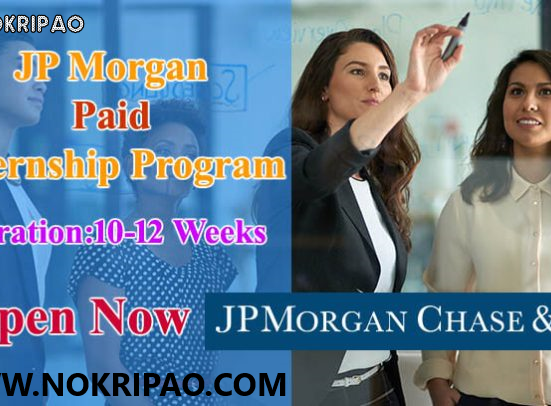 JP Morgan Internship Program 2023-24 - Apply Now