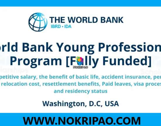 World Bank Young Professionals Program 2023-24 , USA | WBG YPP | Fully Funded - Apply Now